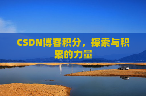 CSDN博客积分，探索与积累的力量